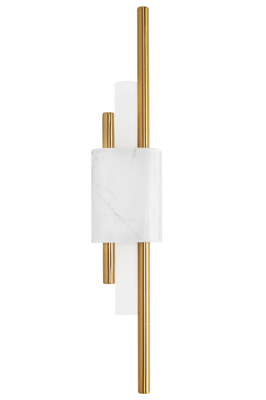 KH Evans fehér-arany fali lámpa