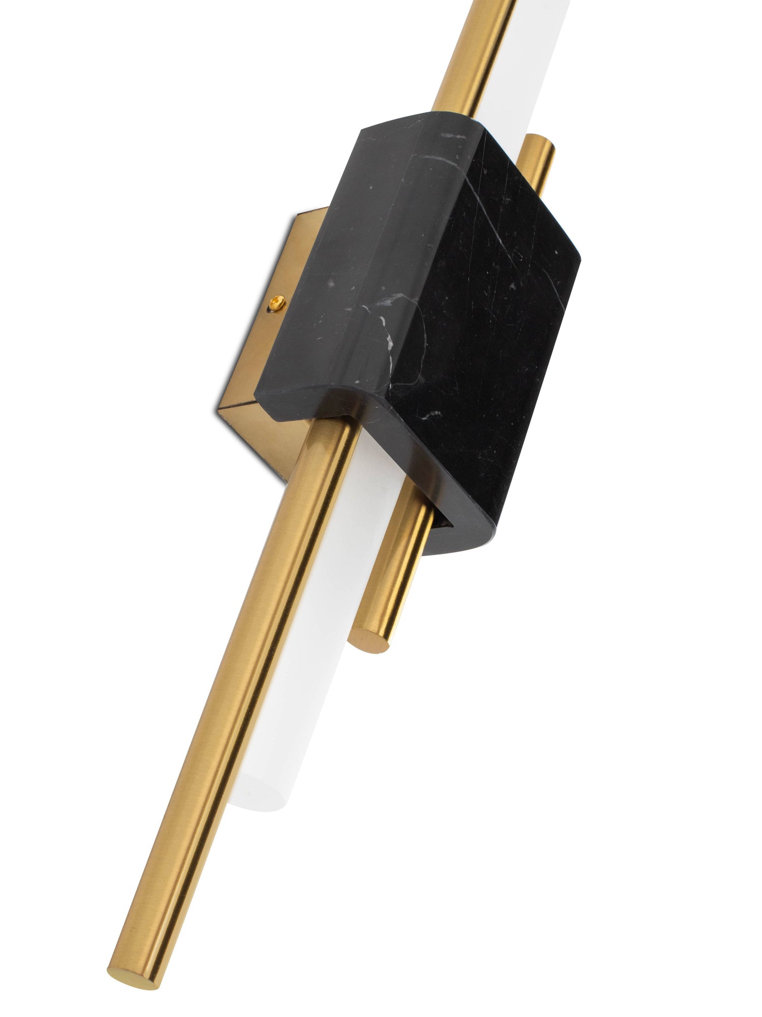 KH Evans fekete-arany fali lámpa