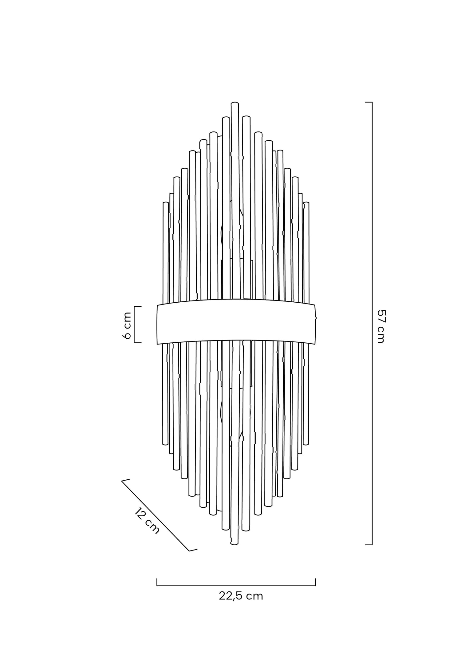 KH Florens M fali lámpa