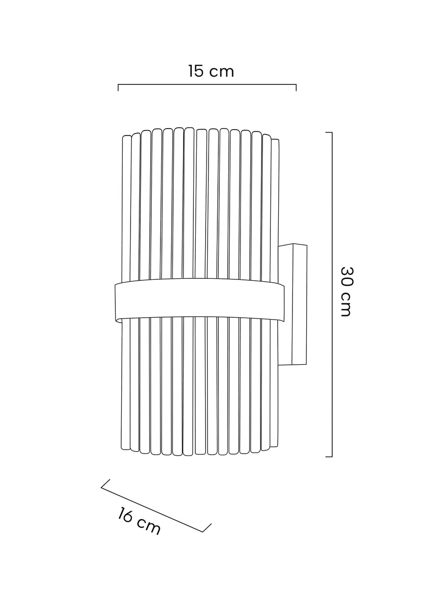 KH Garda fali lámpa