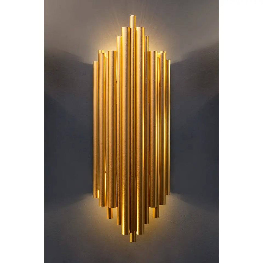 KH Harmonic - arany színű fali lámpa
