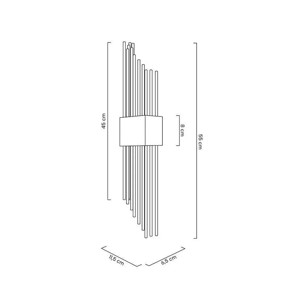 KH Slant fali lámpa