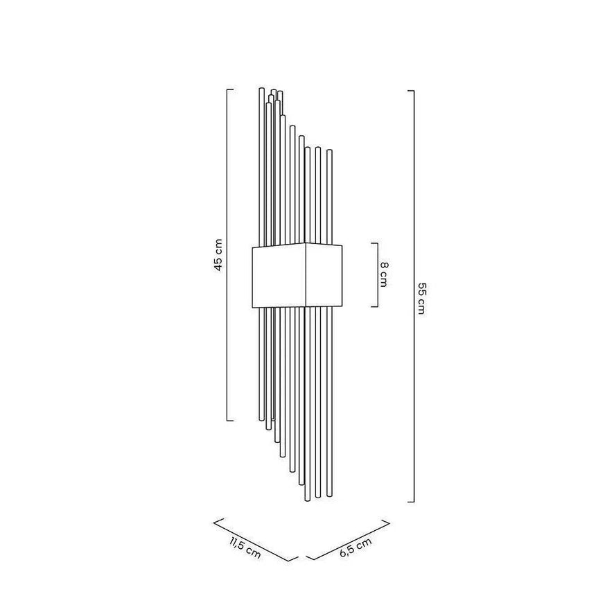 KH Slant fali lámpa