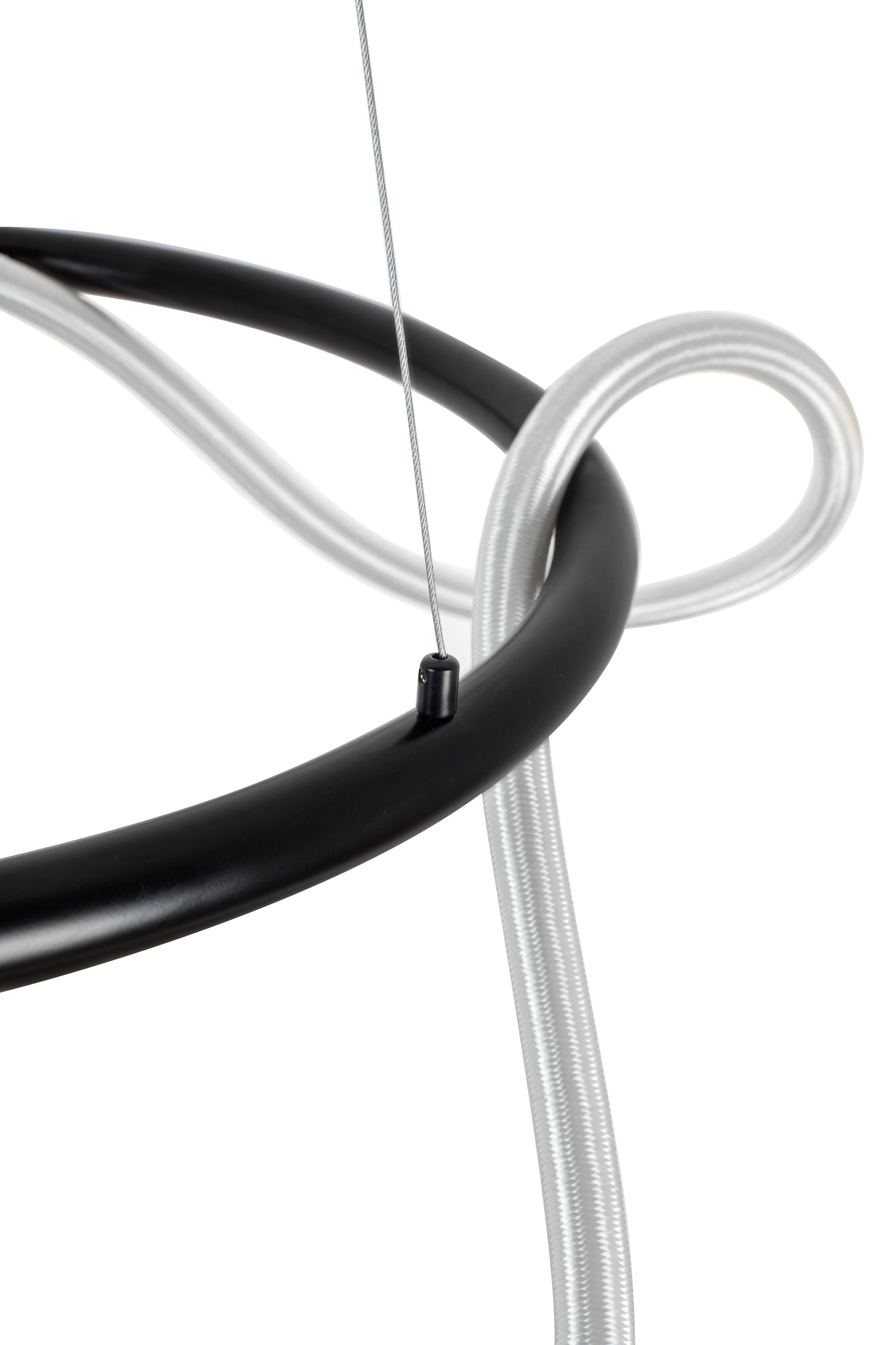 KH Serpiente csillár fekete színben