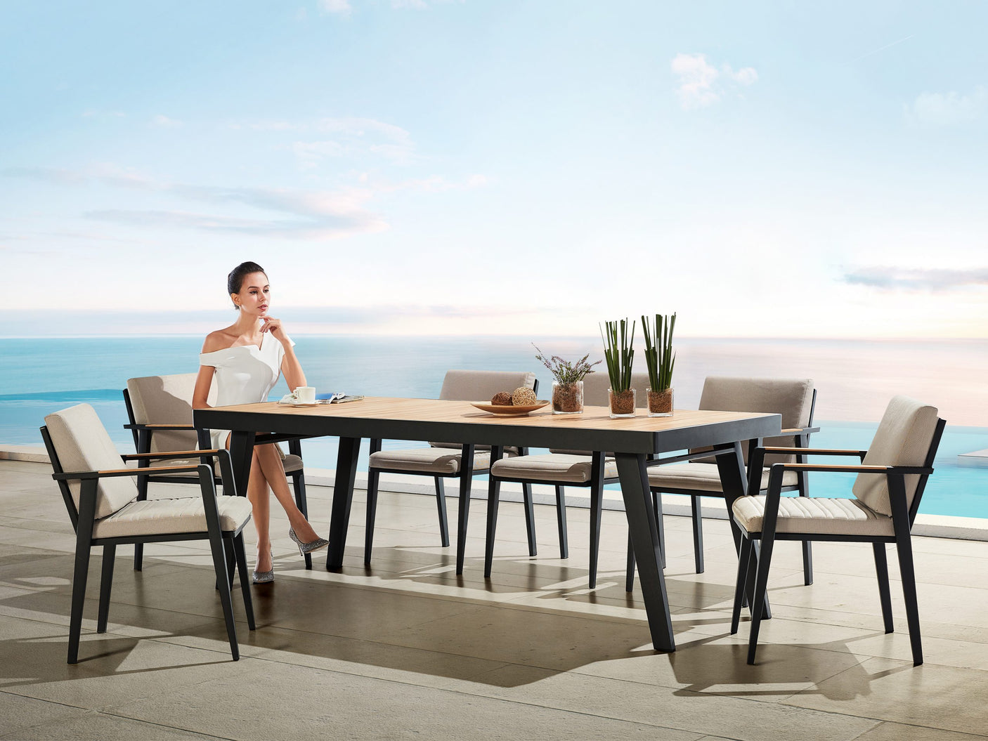 Higold Emoti kerti étkezőszett, 6 személyes