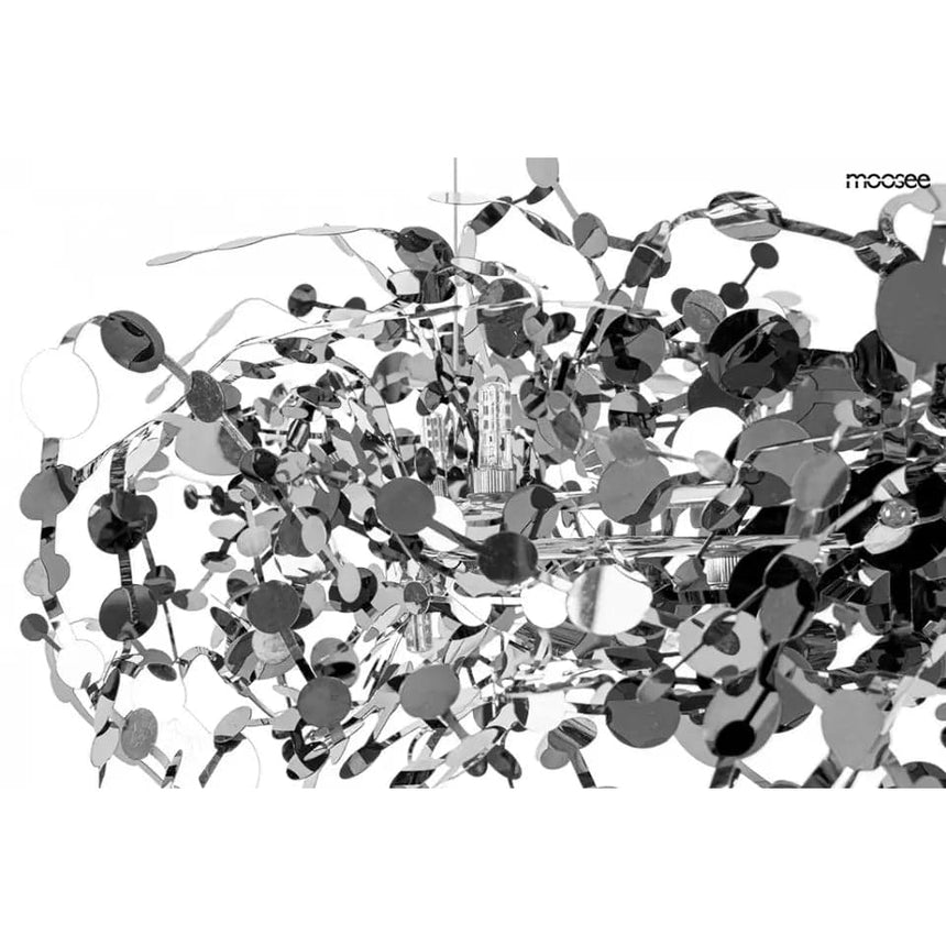 KH Monete csillár ezüst színben