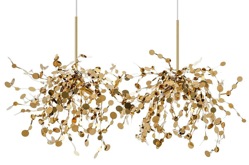 KH Monete II. arany színű csillár