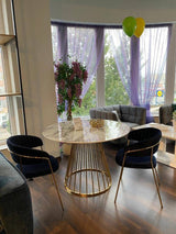 KH Glam asztal D110 cm