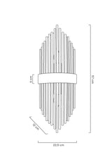 KH Florens M fali lámpa