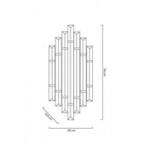 KH Palazzo fali lámpa