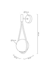 KH Roma fali lámppa