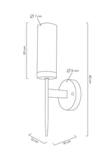 KH Torch fali lámpa
