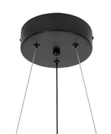 KH Serpiente csillár fekete színben